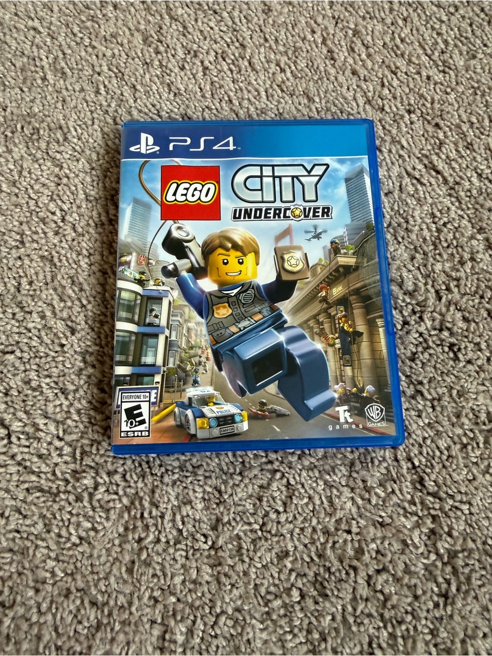 Lego City Undercover PS4 Video Game - Blue Case
